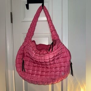 Free People Quilted Carryall Bag